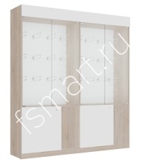 Витрина торговая пристенная