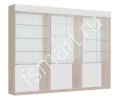 Витрина с экономпанелью для магазина