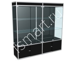 Торговая витрина алюминиевая