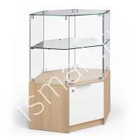 Прилавок для магазина шестигранный