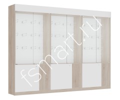 Витрина торговая с экономпанелью